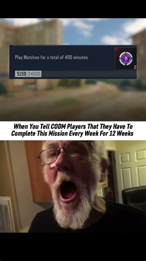 CODM Players Have To Play 400 Minutes EVERY Week For 12 Weeks 💀 #shorts #CallofDuty #CODMobile