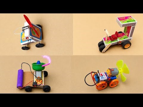 4 Amazing DC Motor Inventions 🔋| Genius Inventions Ideas | Science Project 