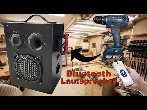 Tragbarer Bluetooth Lautsprecher selber bauen