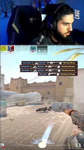 ScreaM defends with pure precision 🔥 #scream #cs2 #twitchclips