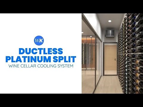 Ductless Platinum Split Features | WhisperKOOL Wine Cellar Cooling Systems