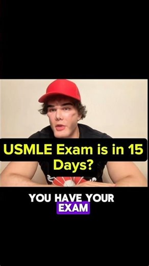 “My exam’s in 2 weeks. What do I do?”