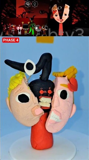 Sprunki 🎵 I Made Vlad & Niki 👦 Phase 4 👹 With Clay 🟤🔴 #sprunki 🎶