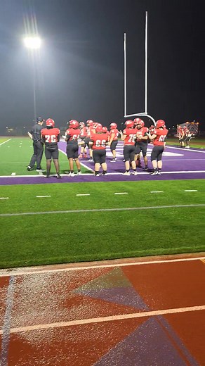 Dogs back on the field warming up, game set to resume shortly. | Kilgore Bulldogs Football