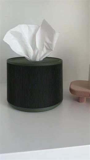 Square & Rectangular Tissue Box Cover Replacement | Minimalist Round Tissue Box Holder Pod | R.2 - Etsy