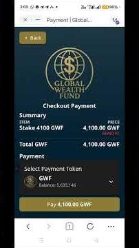 Dec. 27, 2025 GWF reStaking of 4100 GWF