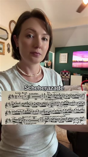 One of my favorite excerpts for the oboe 🩷🩷🩷 Scheherazade, Op.35 by Rimsky-Korsakov #scheherazade #oboe #oboist #classicalmusic #music