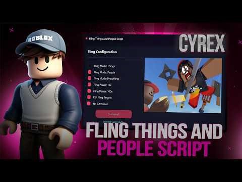 New Fling Things and People Script | Super strength, Kick grab , More🔥| FREE (mobile/pc)