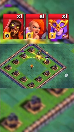 Level 1 multi mortar formation v/s super troops🔥 #coc #clashofclans #shorts