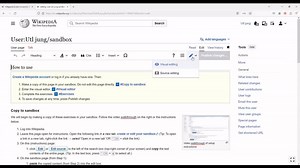 File:Editing exercises - Switch to visual editor.webm - Wikimedia Commons