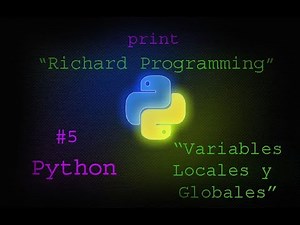 Curso Python #8:"Variables Locales y Globales"
