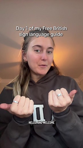 Free British Sign Language Guide: Day 1 Lessons
