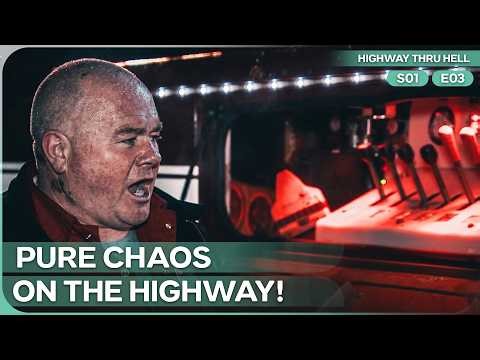 Bus Ripped Open in Black Ice Pileup | Highway Thru Hell Universe Season 1 Episode 3