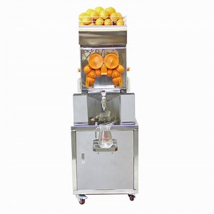 [Hot Item] Commercial Fresh Orange Juicer Countertop Orange Juice Extracting Machine with Tap