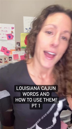 Because they’re fun to say and I love bein a Cajun 🥰 #Louisiana #cajun #cajunmama #cajunculture #learnsomethingnew #justforfun #feelgood | Koa Guidry Melancon