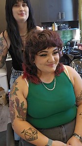 35K views · 375 reactions | Breaking my post pattern cause I'm low on pictures ✨️ Modern mullet time! My fav as usualllll Used @sharkfinshears tools as always! Use code TWIST for 10% off and 2 free texturizers and a razor! | Angela Twistedd | Facebook