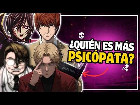 PSYCHOLOGIST EXPLAINS WHO IS MORE OF A PSYCHOPATH - LIGHT YAGAMI / JOHAN LIEBERT / LELOUCH / THE ...