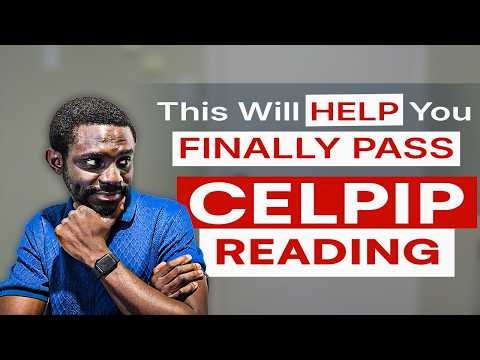 How to FINALLY Pass CELPIP Reading | The Strategy That Actually Works