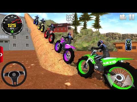 Impossible Bike Mega Stunt Ramp Simulator #2 - Extreme Motocross Dirt Bike Racing - Android GamePlay