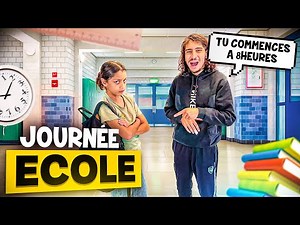 24H DANS LA NOUVELLE ÉCOLE A MYRIAM 😁 ( C'est INCROYABLE)