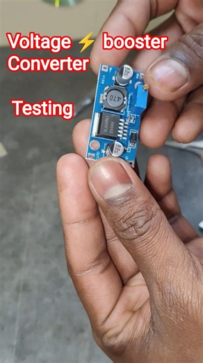 XL6009 DC-DC Step-Up Converter Testing | Booster Module Voltage Test ⚡ #shorts#experiment