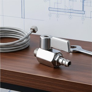 [Hot Item] Mini Valve with Chrome Plating Female Thread Mini Valve