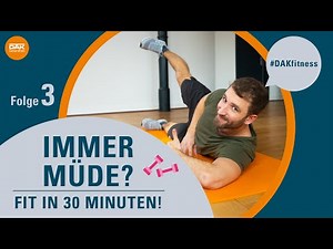 Workout für mehr Energie: Folge 3 | #DAKfitness | DAK-Gesundheit