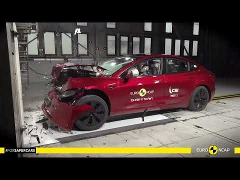 CRASH TEST: TESLA MODEL 3 2025