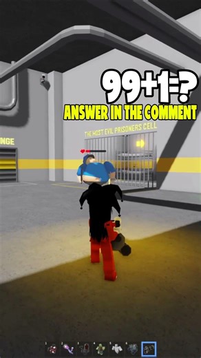 99999 IQ move in Barry's Prison Run! #roblox