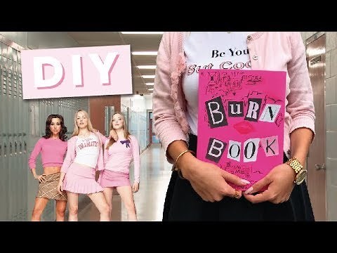 DIY Burn Book/ Mean girls/ Back to school ♥ Astrid Blog