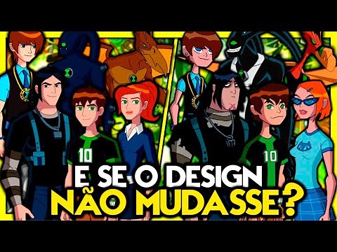 E SE BEN 10 OMNIVERSE CONTINUASSE COM O TRAÇO/DESING DE BEN 10 ALIEN FORCE/ULTIMATE ALIEN!?
