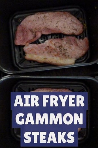 Air Fryer Gammon Steaks #shorts