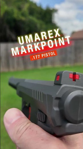 Umarex Markpoint Pistol #airgun #backyardfun #summertime #plinking #pelletguns