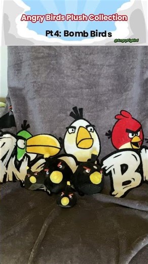 Part of My Angry Birds Plush Collection #angrybirds #plush #shorts