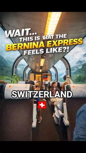 Inside the Bernina Express…#switzerland #berninaexpress #travel