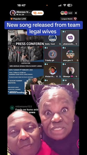 Freda Afriyie Ehuuu: New Release from Team Legal Wives