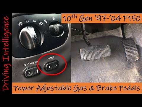 How To Install & Repair Power Adjustable Gas & Brake Pedals: 10th Gen '97-'04 F150 Expedition F250LD