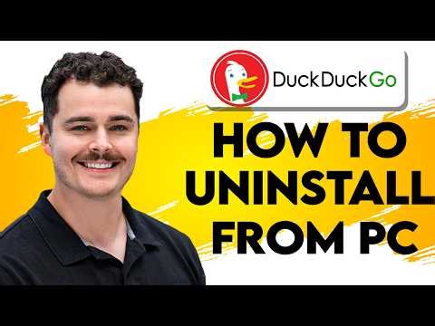 How To Uninstall DuckDuckGo From Your Pc [2026 Guide]