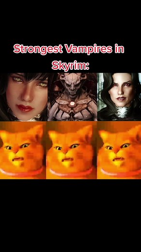 Epic Witcher vs. Skyrim vs. Vampire Trio Battle
