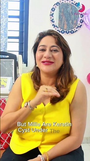 White Bumps on Face? It Might Be Milia — Not Whiteheads! 💡 | Dr. Parul Dermatologist Explains #Milia