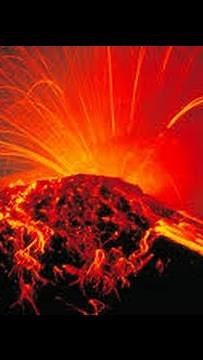 Paper Mache Volcano Eruption