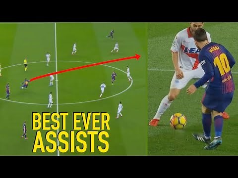 Lionel Messi 20 Greatest Assists of All Time