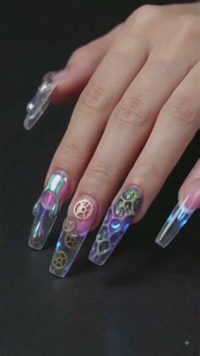 Easy DIY Spider Web Nails Tutorial 🕸️✨