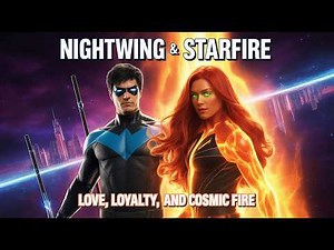 Nightwing & Starfire – Love, Loyalty, and Cosmic Fire