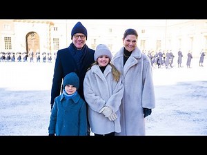 Princess Estelle and Prince Oscar celebrates Crown Princess Victorias Name Day