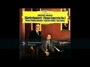[High Quality🌟] Johannes Brahms - Piano Concerto No. 1 , Op. 15 / Karl Böhm & Wiener Philharmoniker