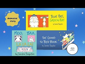 Sandra Boynton Animated Story Compilation | (READ ALOUD!)Blue Hat, Green Hat + More Fun Books!