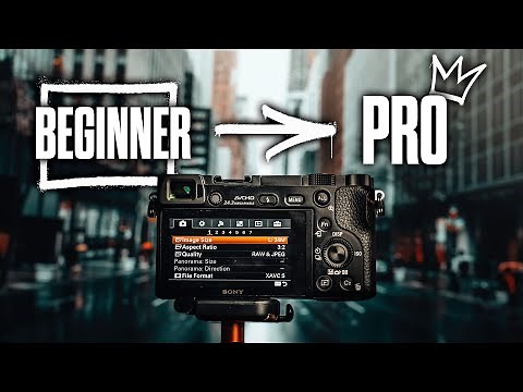 Sony a6000 SETTINGS for street PHOTOGRAPHY - For BEGINNERS