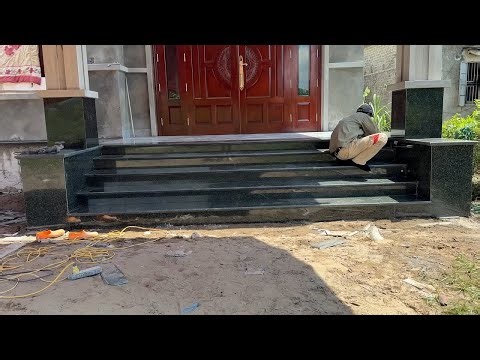Modern Methods for Building Granite Entrance Steps