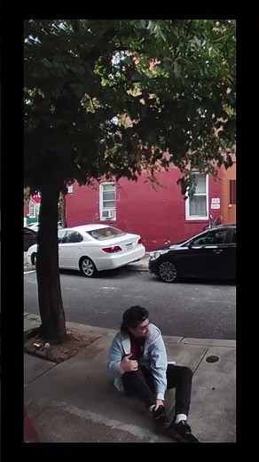Sprained my ankle and cried, caught on #ring camera